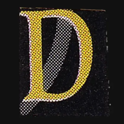 Letter d variant 1